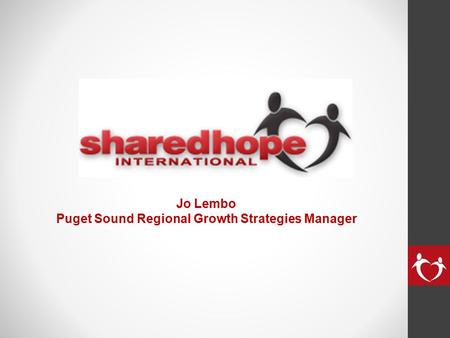 Jo Lembo Puget Sound Regional Growth Strategies Manager.