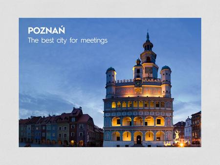 Population – 550,000 Polish capital of design – in architecture, communication and fashion Green city with green areas taking up more than 27% 582 environmentally.