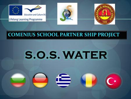 COMENIUS SCHOOL PARTNER SHIP PROJECT. Çanakkale Anatolian High School 1.What is pollution 2.Types of Pollution 3.Causes of pollution 4. What can we do.