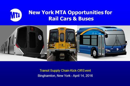 New York MTA Opportunities for