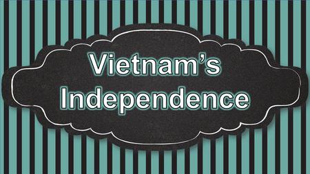 Standards SS7H3 The student will analyze continuity and change in Southern and Eastern Asia leading to the 21st century. a. Describe how nationalism led.