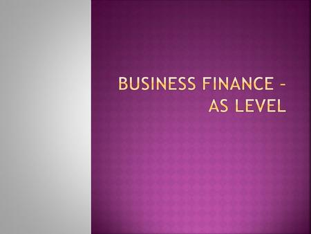  Capital expenditure involves the purchase of assets that are expected to last for more than one year, building and machinery.  Revenue expenditure.