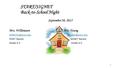 1 START/SIGNET Back-to-School Night September 30, 2015 Mrs. WillemannMrs. Young  START.