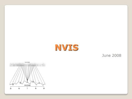 NVIS June 2008. What is NVIS? Near Vertical Incident Skywave ◦A radio propagation mode ◦An alternate method to obtain reliable communication at distances.