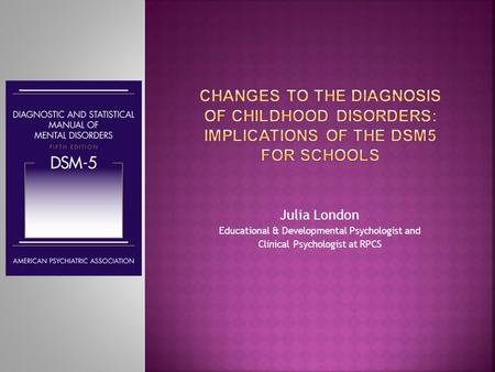 Julia London Educational & Developmental Psychologist and Clinical Psychologist at RPCS.