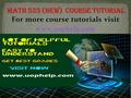 For more course tutorials visit www.uophelp.com. MATH 533 Entire Course (New) MATH 533 Week 1 Homework MATH 533 Week 1 Quiz MATH 533 Week 2 DQ 1 Case.