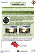 4 - 270° Speedometer Display 4 - 270° Speedometer Display The speedometer on a car is traditionally a circular dial using around 270° of the arc to indicate.