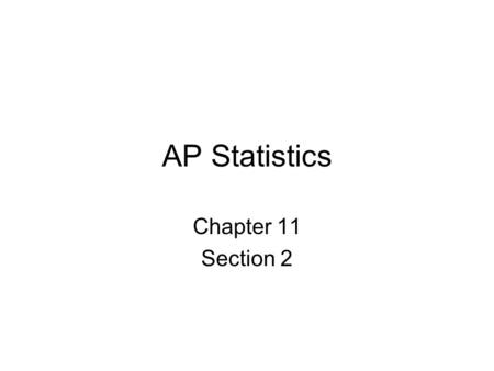 AP Statistics Chapter 11 Section 2. TestConfidence IntervalFormulasAssumptions 1-sample z-test mean SRS Normal pop. Or large n (n>40) Know 1-sample t-test.