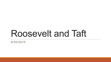 Roosevelt and Taft 9/30/2015. Roosevelt takes on Trusts Square Deal: ◦Roosevelt’s reform programs Why was Roosevelt considered a trustbuster? ◦1902: Had.