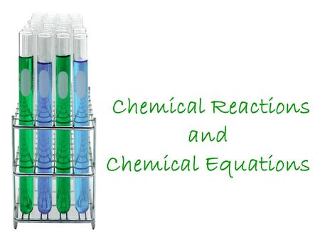 Chemical Reactions and Chemical Equations. Quick Review Physical Change A physical change in a substance doesn't change what the substance is. Example: