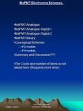 J.Bibby--Oxford1 LHCb RICH MaPMT Electronics Workshops MaPMT Electronics Schemes. MaPMT Analogue.MaPMT Analogue. MaPMT Analogue-Digital 1.MaPMT Analogue-Digital.