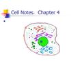 Cell Notes. Chapter 4. Historical Discoveries A) Hooke: A watchmaker who decided to try his skills at making a microscope. (Image at right on notes page.)