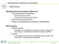 Dtsi/Sol CEA System Software Activities 125/02/2005VD R&D topics Designing tools and system software for:  The management of parallelism Mono-processor.