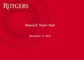 Newark Town Hall December 12, 2013. 131212 Newark Town Hall v2.pptx Draft: advisory, consultative & deliberative material for discussion purposes only.