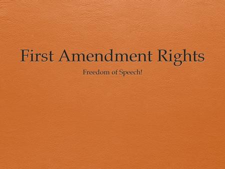 Freedom of Speech  Seems like a dumb question, but why is it so important to a democratic government?  Ability to debate actions and policies of elected.