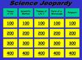 Themes of life Scientific Method Themes of Life 2 Parts of a Microscope Potpourri 100 200 300 400 100 200 300 400 200 300 400 200 300 400 100.