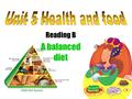 Reading B A balanced diet. Discuss the statements below and say if you agree (A) or disagree (D) with them. 1.Eating fish increases your brain power.