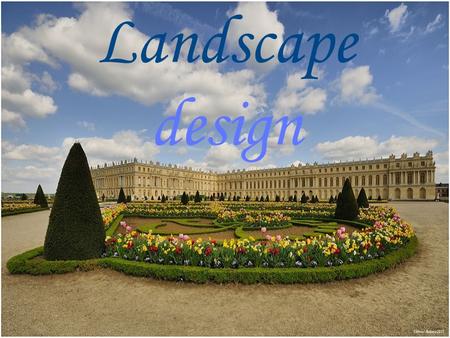 Landscape design. L andscape design is an independent profession combining nature and culture. It bridges between landscape architecture – the design.