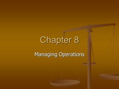 Chapter 8 Managing Operations. Key Points in Chapter 8 Outsourcing IS Functions Outsourcing IS Functions Security in the Internet Age Security in the.