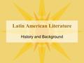 Latin American Literature