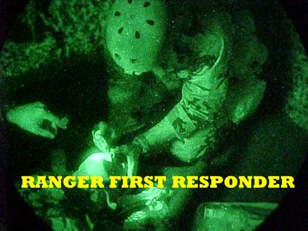 RANGER FIRST RESPONDER