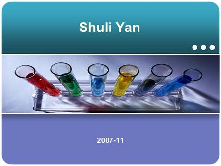 Shuli Yan 2007-11.  Ph.D ----- ”An Investigation of Ca- and Zn-based Oxide Catalysts Used in the Transesterification of Oil with Methanol”  M.S. -----