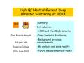 High Q 2 Neutral Current Deep Inelastic Scattering at HERA 3rd year talk Imperial College 25th June 2001 José Ricardo Gonçalo Summary: Introduction HERA.