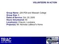 Group Name: J2K-PDA and Messiah College Group Size: 5 Dates of Service: Oct. 20, 2005 Hours Volunteered: 40 Location(s): Chauvin, Louisiana Project(s):