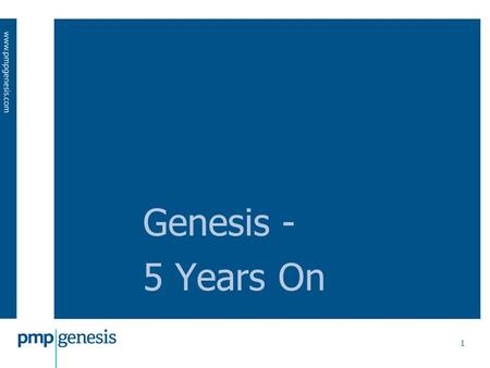 1 Genesis - 5 Years On. 2 Today’s Fixture… My Favourite Sport - RFL Australia’s Favourite Sport - Cricket? RFL Community Board - 5 Years On.