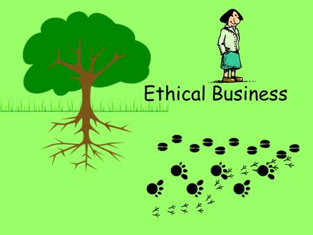 Ethical Business. Objectives Understand what is meant by ethical business Be aware of issues surrounding ethical business practices.