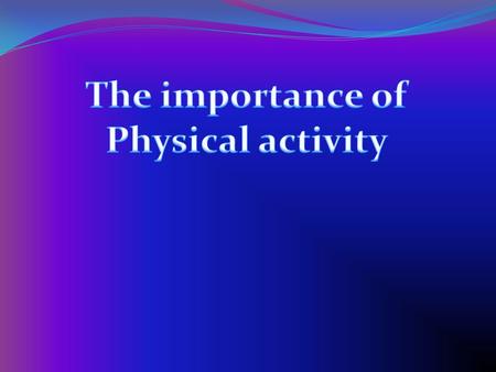 Statistics 2009 BRFSS Survey Results Say: 73.6% of people in North Carolina exercise 63.6 % of people in Robeson County exercise Out of the people of.