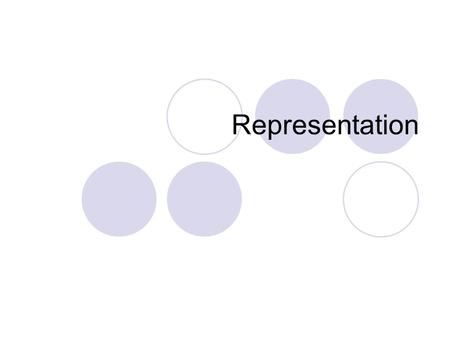 Representation. Objectives Introduce concepts such as dimension and basis Introduce coordinate systems for representing vectors spaces and frames for.