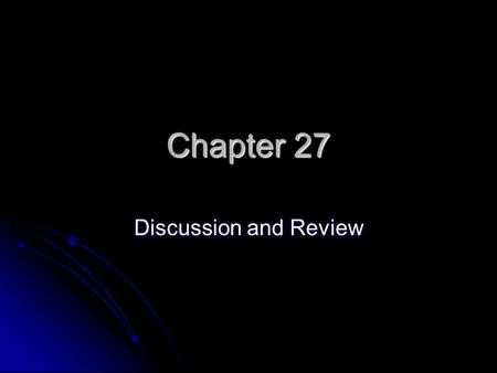 Chapter 27 Discussion and Review. Imperialism in China to 1914.