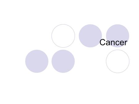 Cancer. Death rates (for both men & women) Lung = Highest Colorectal = Second highest 1/2 Of all cancer deaths from  Lung  Colorectal  Breast  Prostate.