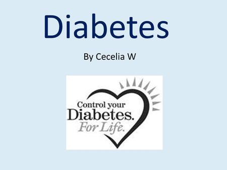 Diabetes By Cecelia W. 1.How is this disease a genetic trait? 2.Is it a recessive, dominant, or incomplete dominance? 1. You can get it through birth.