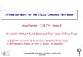 Computing in High Energy Physics – Interlaken - September 2004 Ada Farilla Offline Software for the ATLAS Combined Test Beam Ada Farilla – I.N.F.N. Roma3.