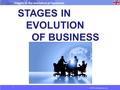 © 2014 wheresjenny.com Stages in the evolution of business STAGES IN EVOLUTION OF BUSINESS.