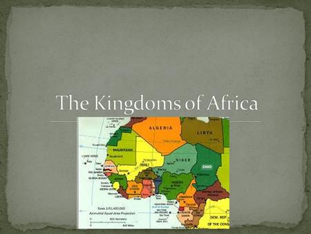 During the 8 th century to 17 th century the Gold and Salt was the money maker for western Africa. The trade exchanged things like Islamic beliefs and.