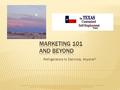 Refrigerators to Eskimos, Anyone? Financial Support for The Texas Customized Self-Employment Project is provided by the Texas Council for Developmental.