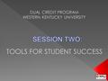 TOOLS FOR STUDENT SUCCESS. The Writing Center Students can get feedback on their writing through email or face-to-face visits on campus. Feedback helps.