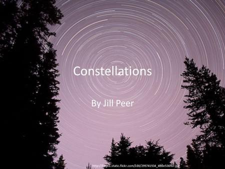 Constellations By Jill Peer