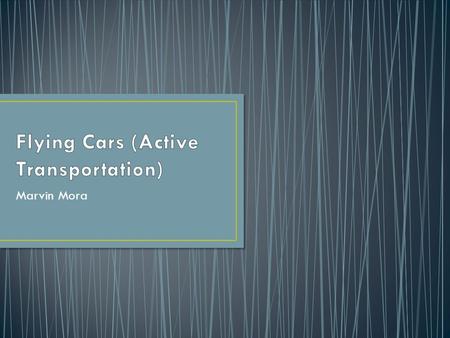 Marvin Mora. My company is researching on having a better and quick transportation. Our goal is to let people make their dreams come true. Because since.