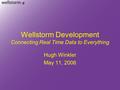 Wellstorm Development Connecting Real Time Data to Everything Hugh Winkler May 11, 2006.