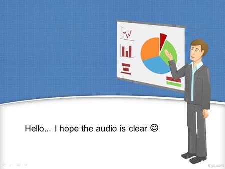 Hello... I hope the audio is clear. Core Problems in modern world 80% of the people Either have a Money Problem Or have a Job Problem.