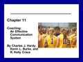 Chapter 11 Coaching: An Effective Communication System By Charles J. Hardy, Kevin L. Burke, and R. Kelly Crace.