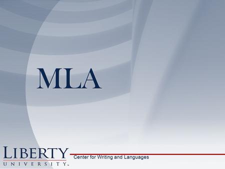 MLA Center for Writing and Languages. Name Professor Class Date Title Page number Last name 1 in. margin 1 in. margin 1 in. margin 1 in. margin ½ in.