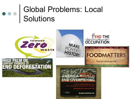 Global Problems: Local Solutions. Problems are Structural If economic problems are structural, than solutions should also be structural. Corporations.