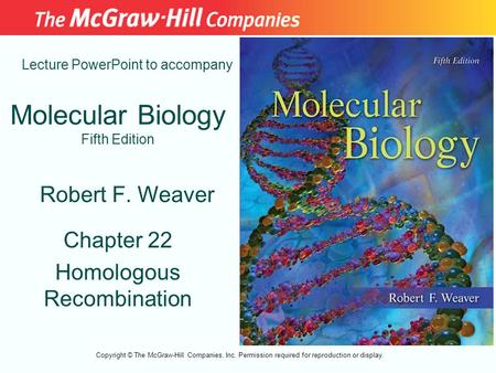 Molecular Biology Fifth Edition