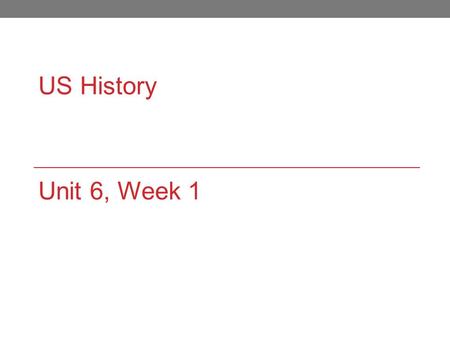 US History Unit 6, Week 1. Agenda, Thursday, 1/9 1. HOT ROC: Political Cartoon analysis 2. U.S. Entry into WWII: Neutrality to War 3. Attack on Pearl.