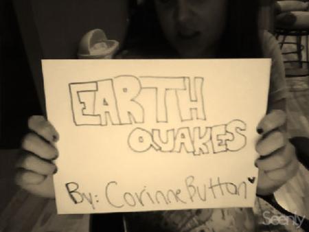 Earth quakes happen when a sudden release of energy is created in the earths crust and sends shock waves through the plates. These waves cause earth’s.